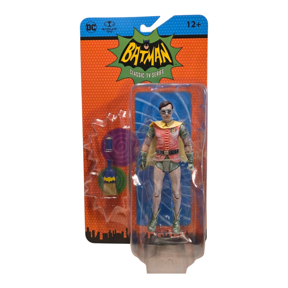 DC Classic TV Series Wax Robin Figure Batman 66 Mcfarlane Toys